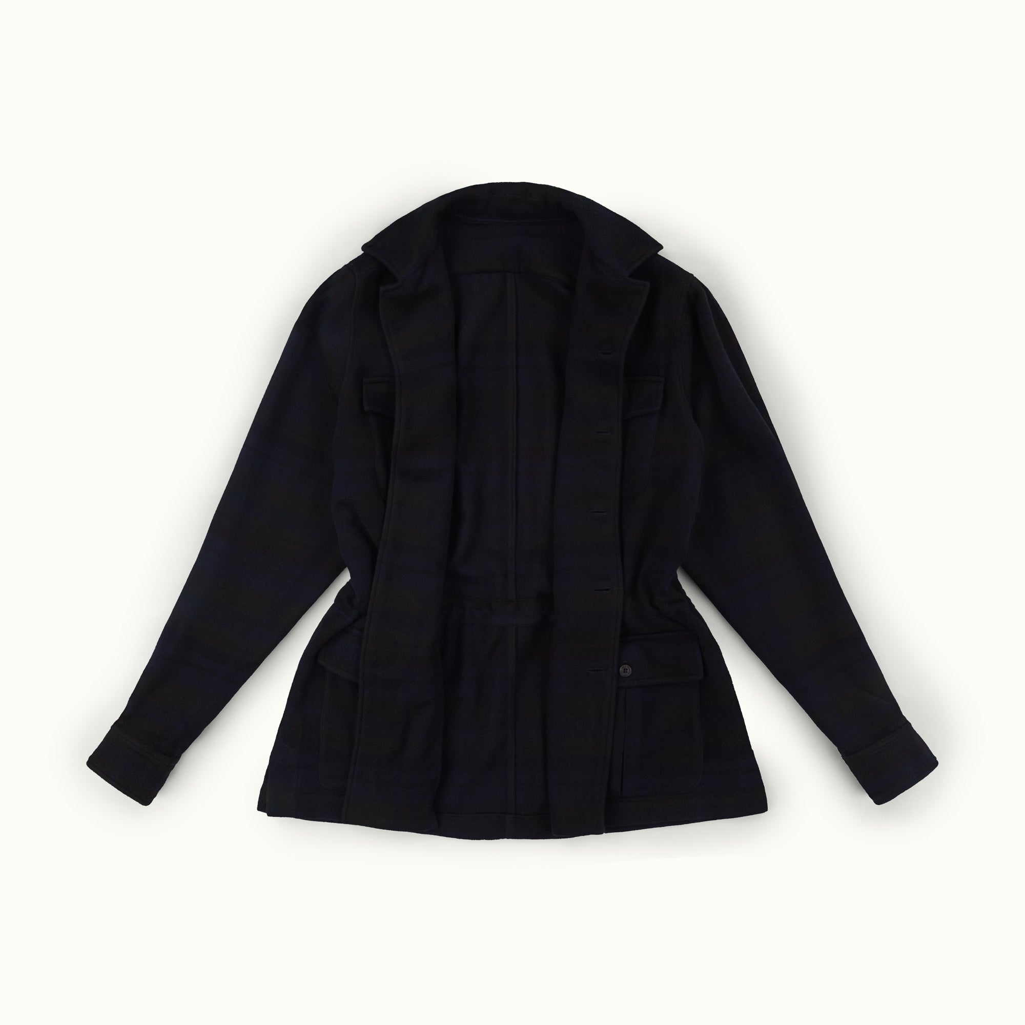 Blackwatch Cashmere Safari Jacket