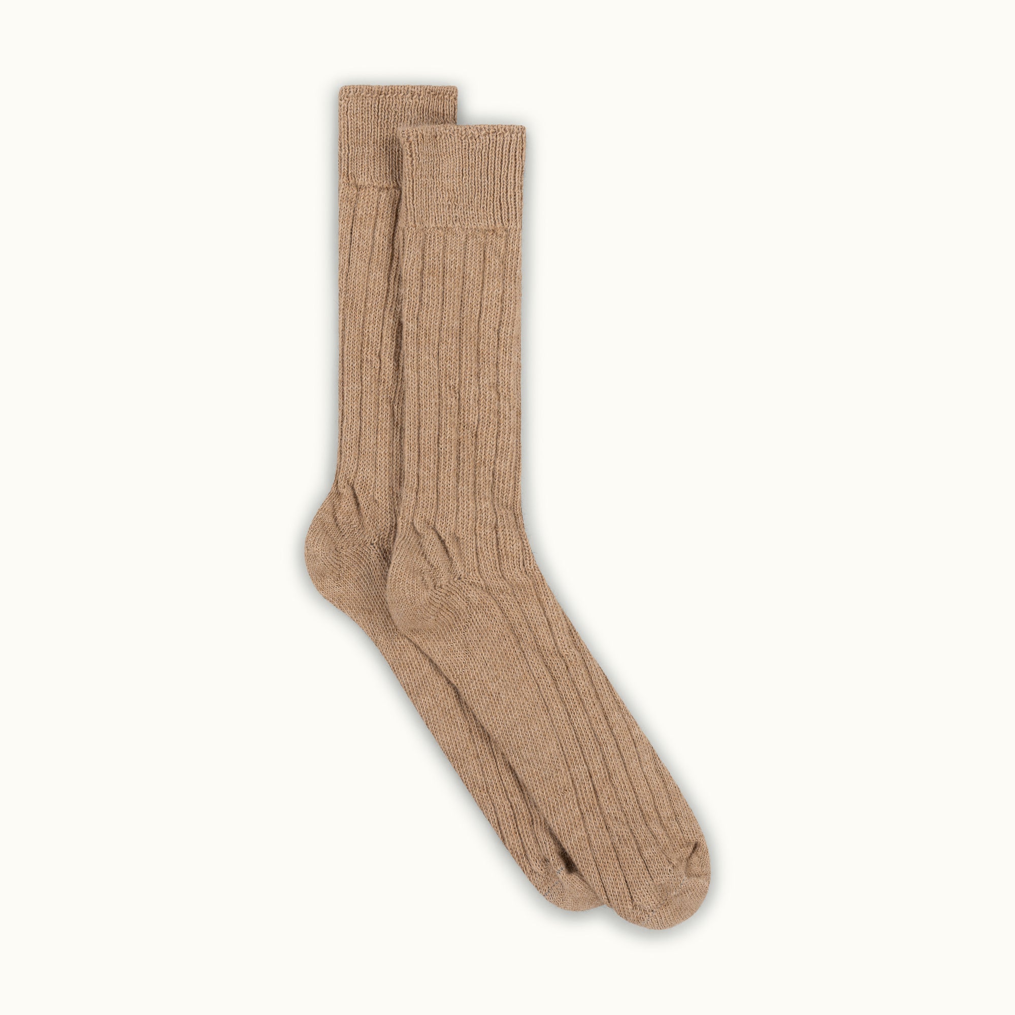 Fawn Alpaca Sock