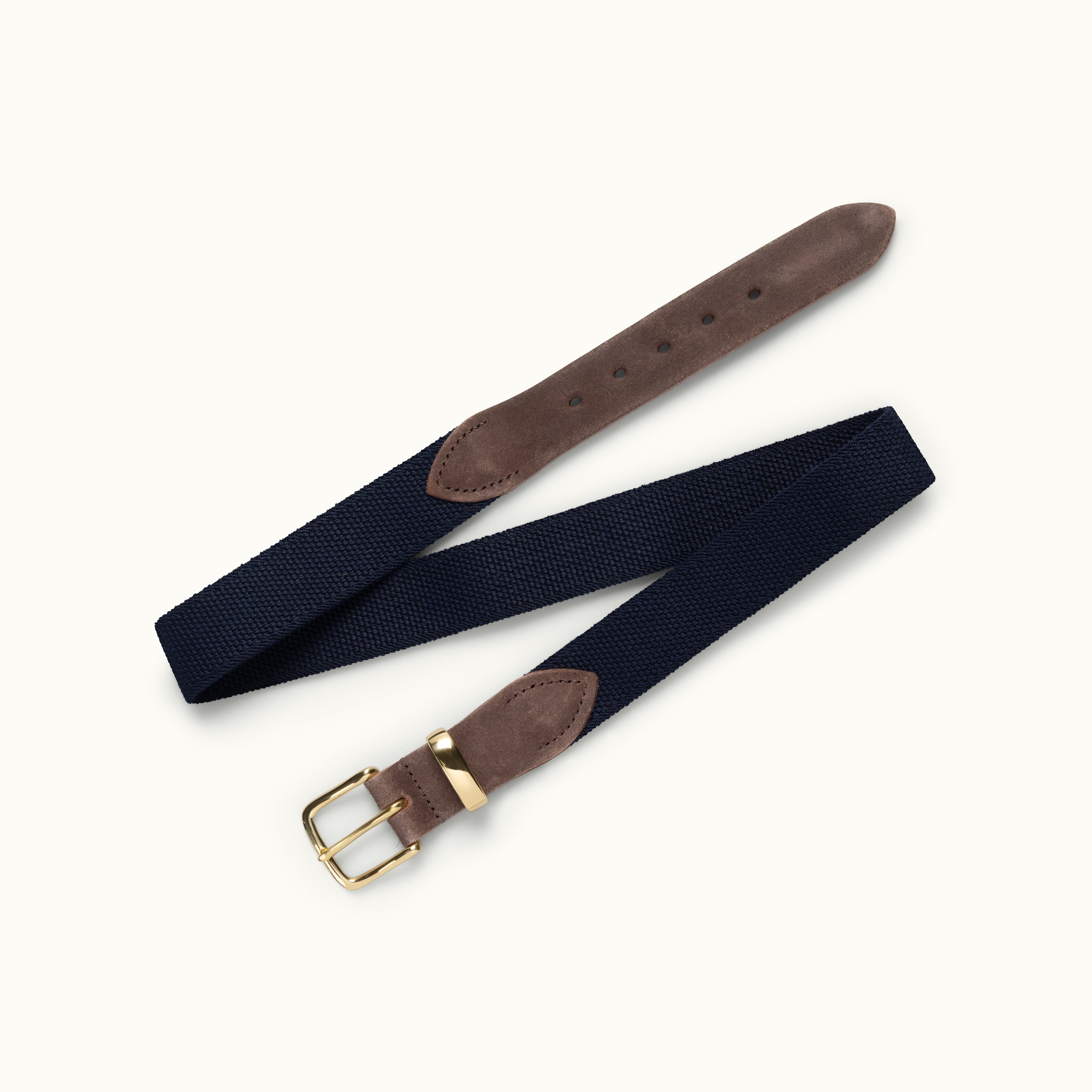 Navy Blue Canvas Webbing Belt