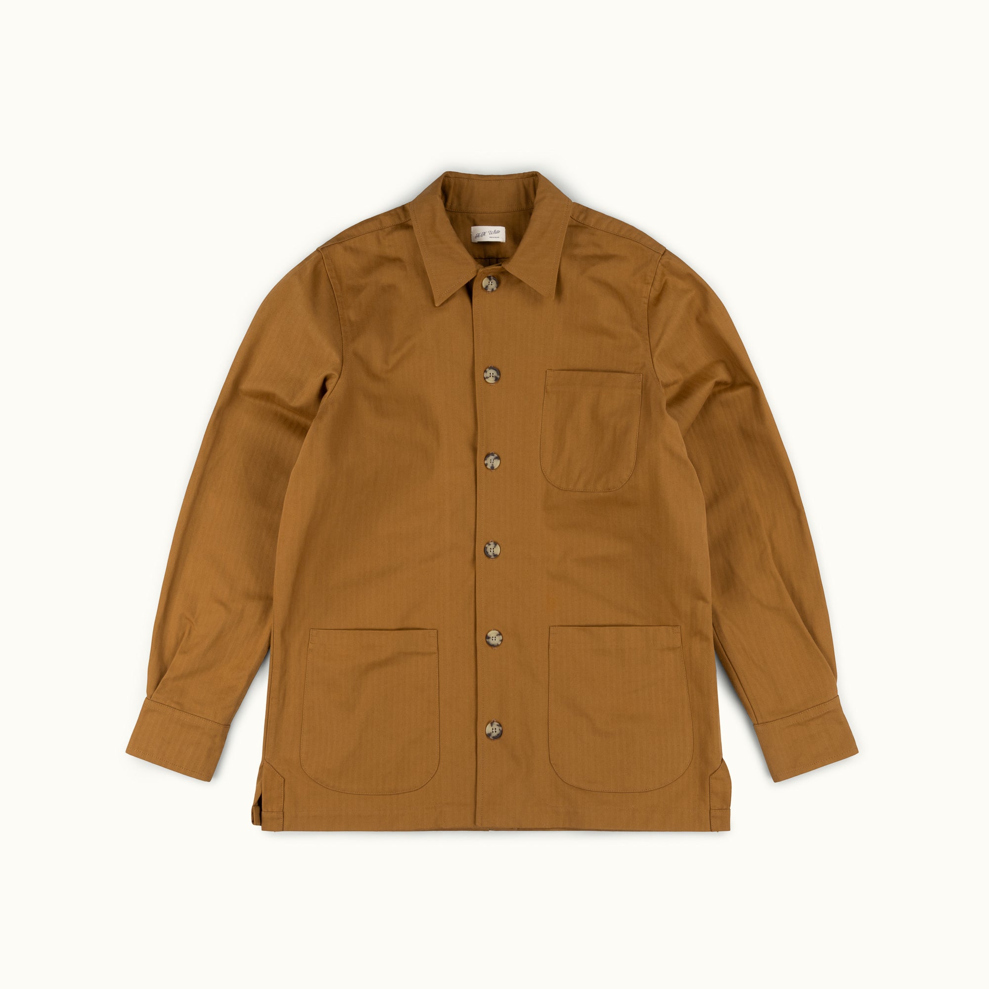 Tobacco HBT Cotton Chore Jacket