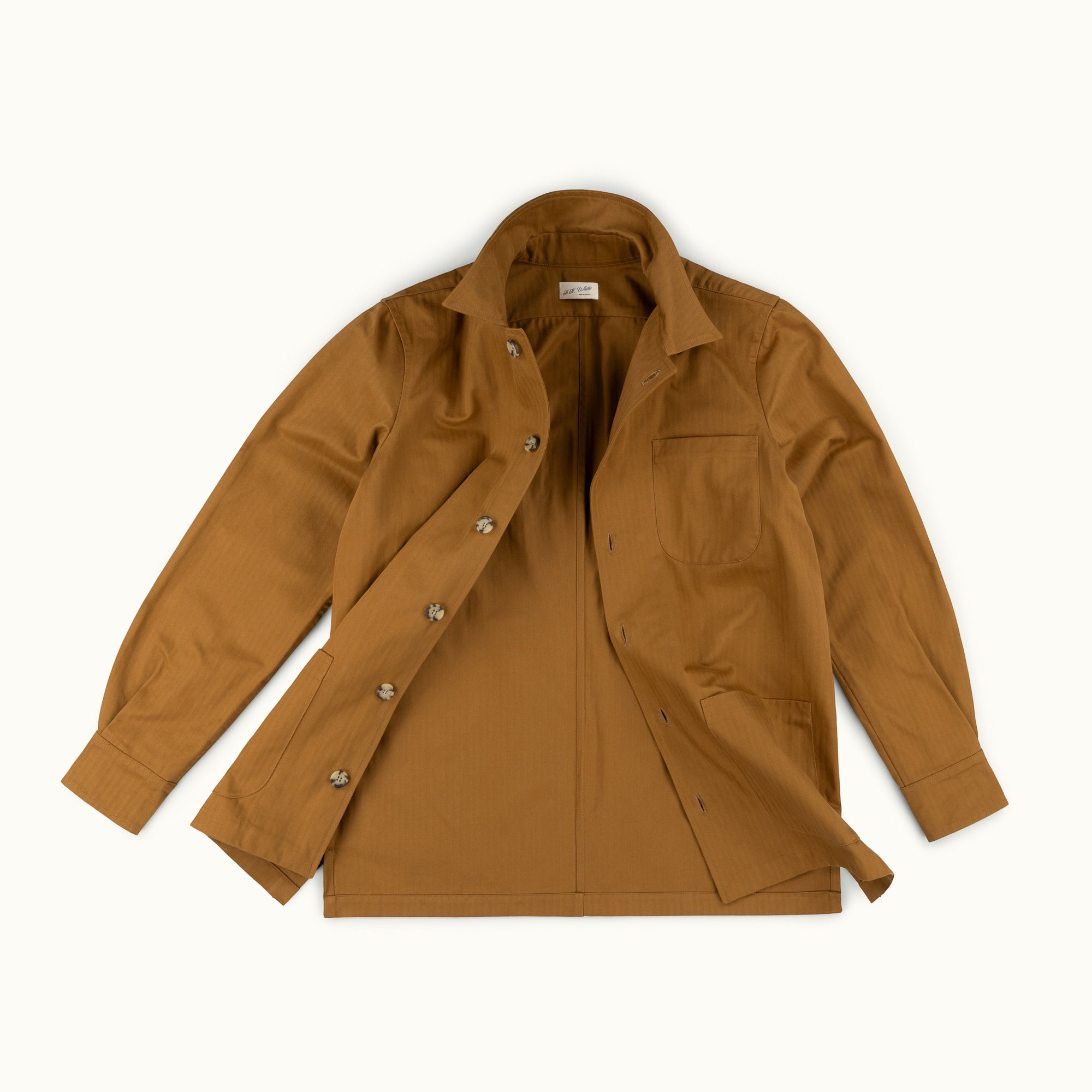Tobacco HBT Cotton Chore Jacket