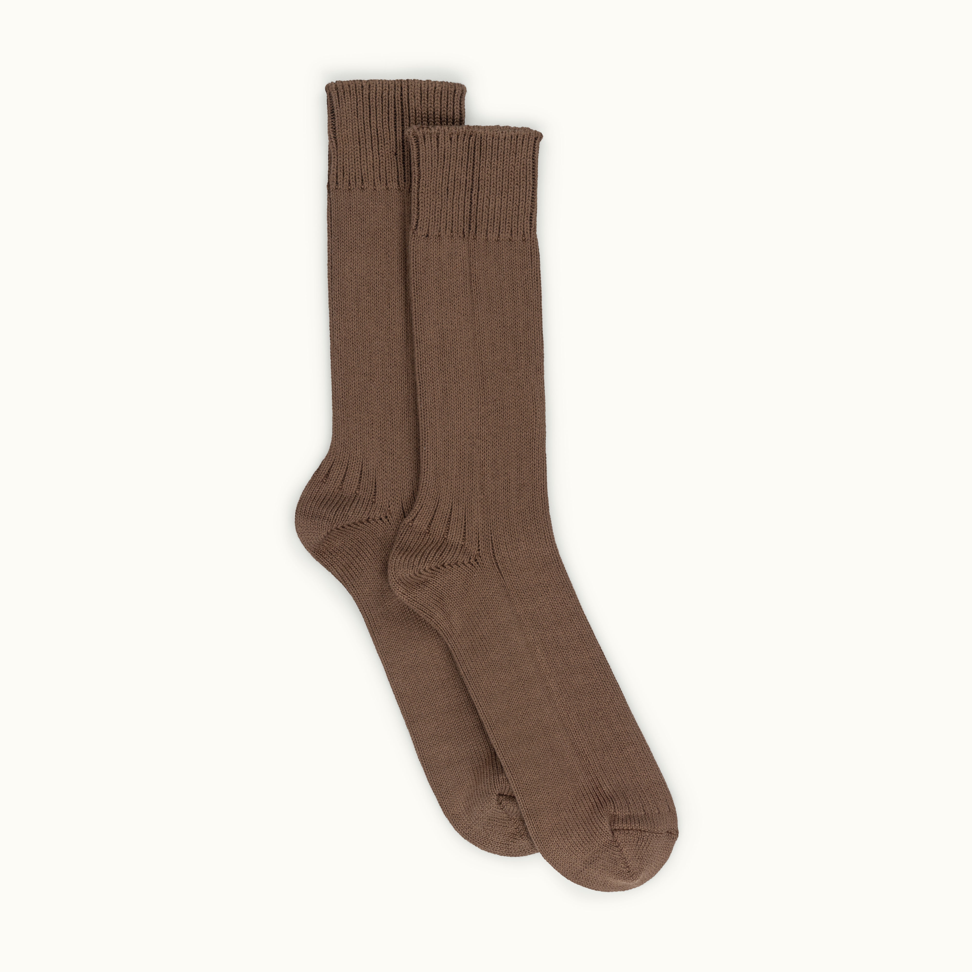 Bronze Cotton Sports Sock