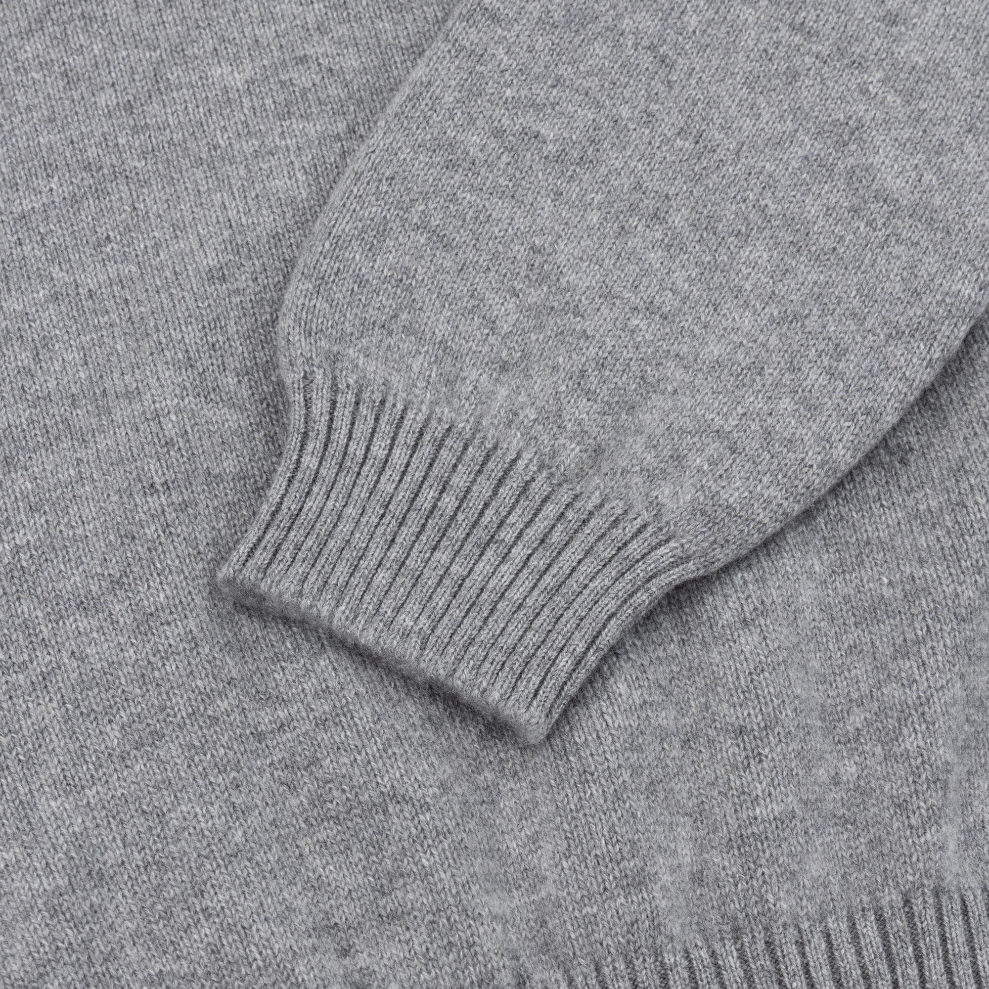 Grey Shetland Cashmere Jumper