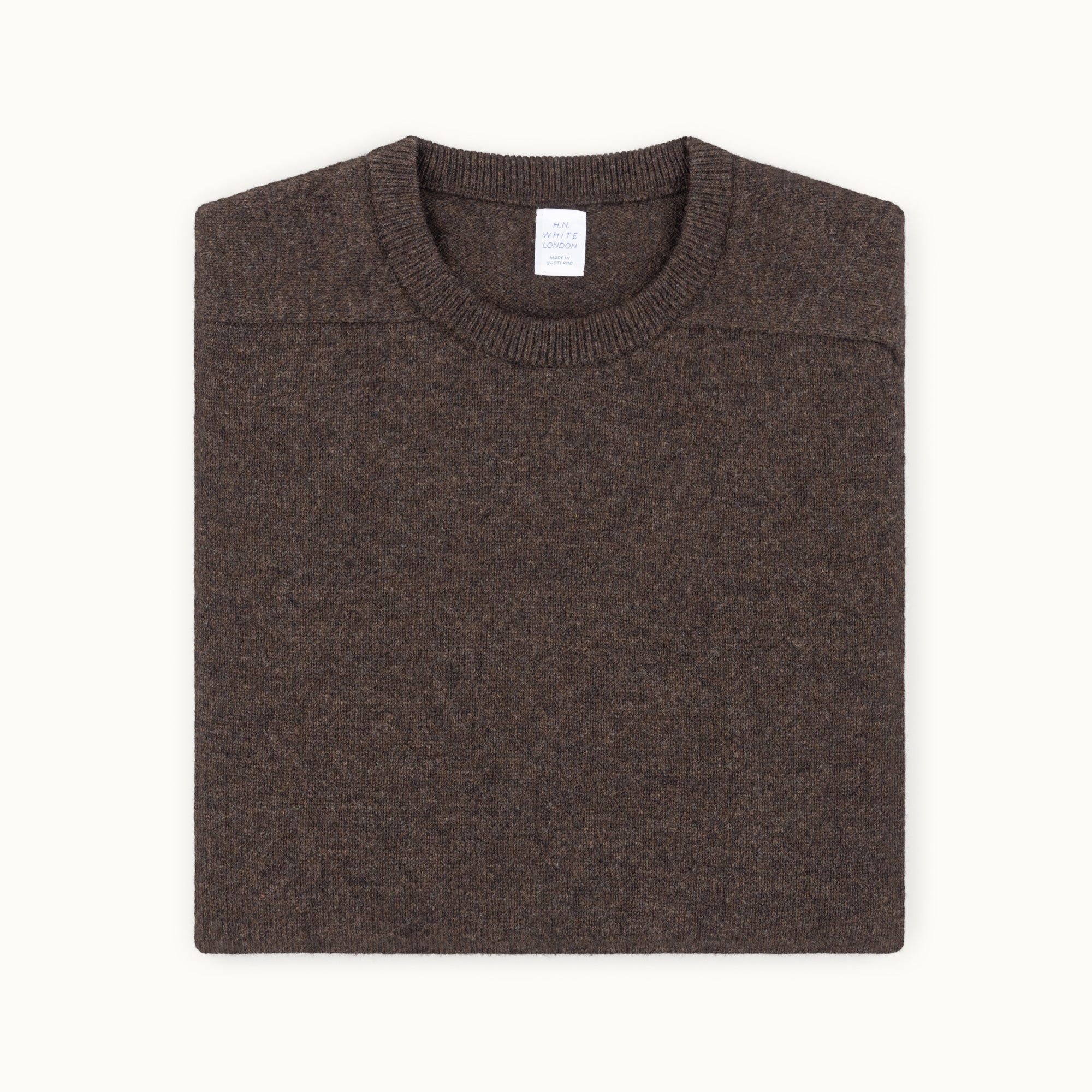 Mole Lambswool Saddle Shoulder Crew Neck