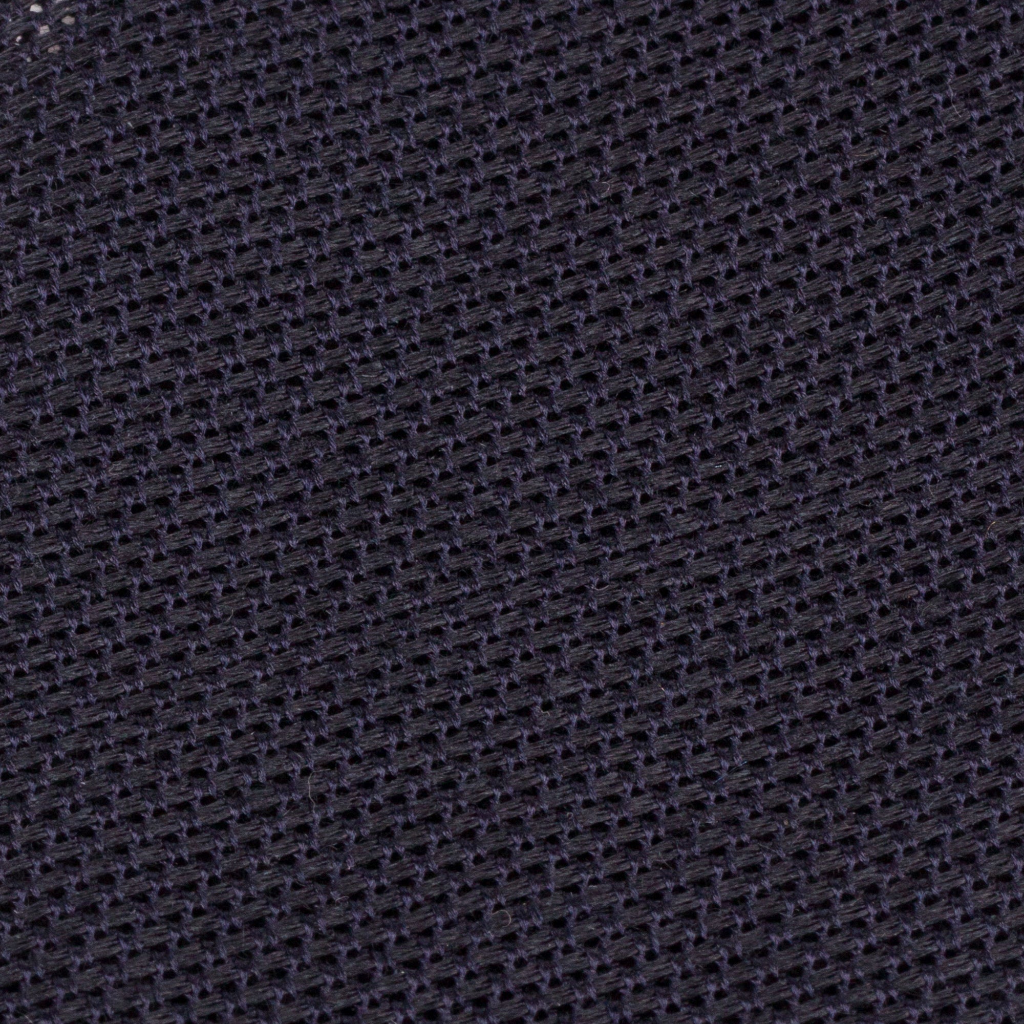 Midnight Silk Linen Grenadine Tie