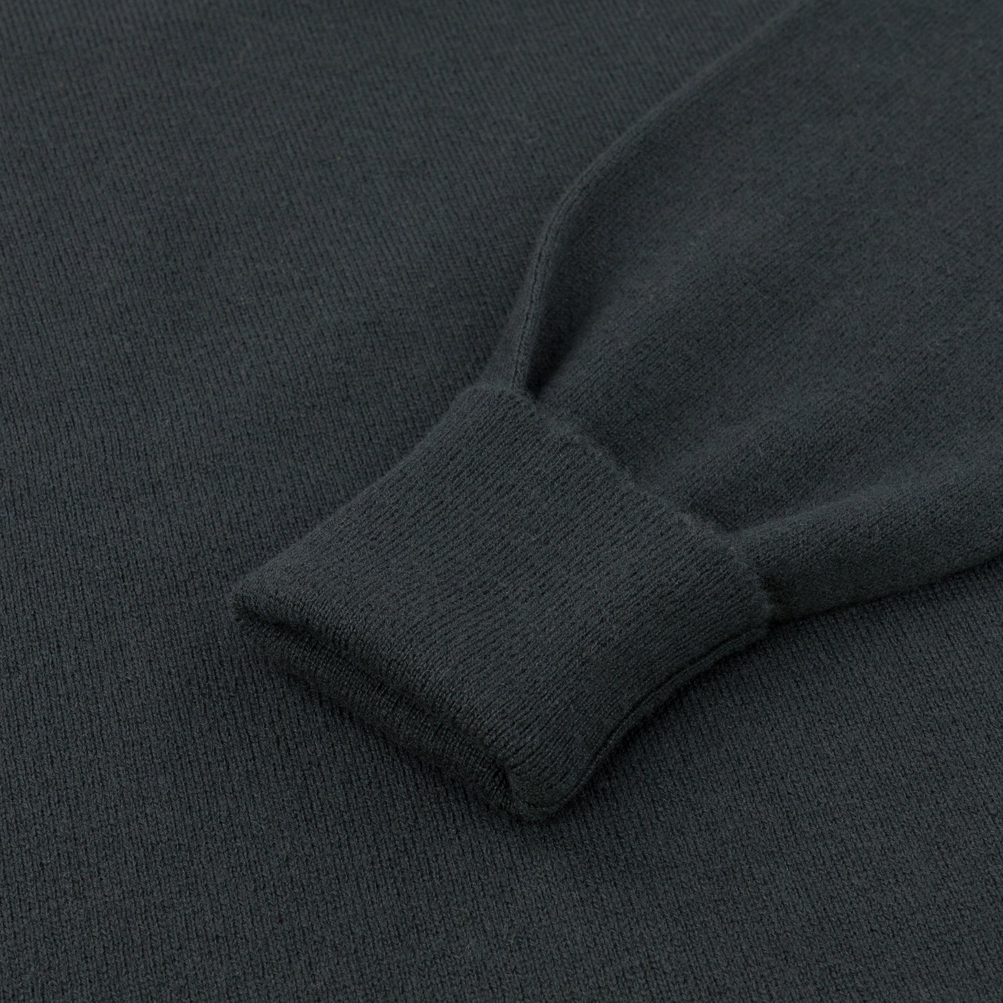 Dark Green Cashmere Knitted Polo