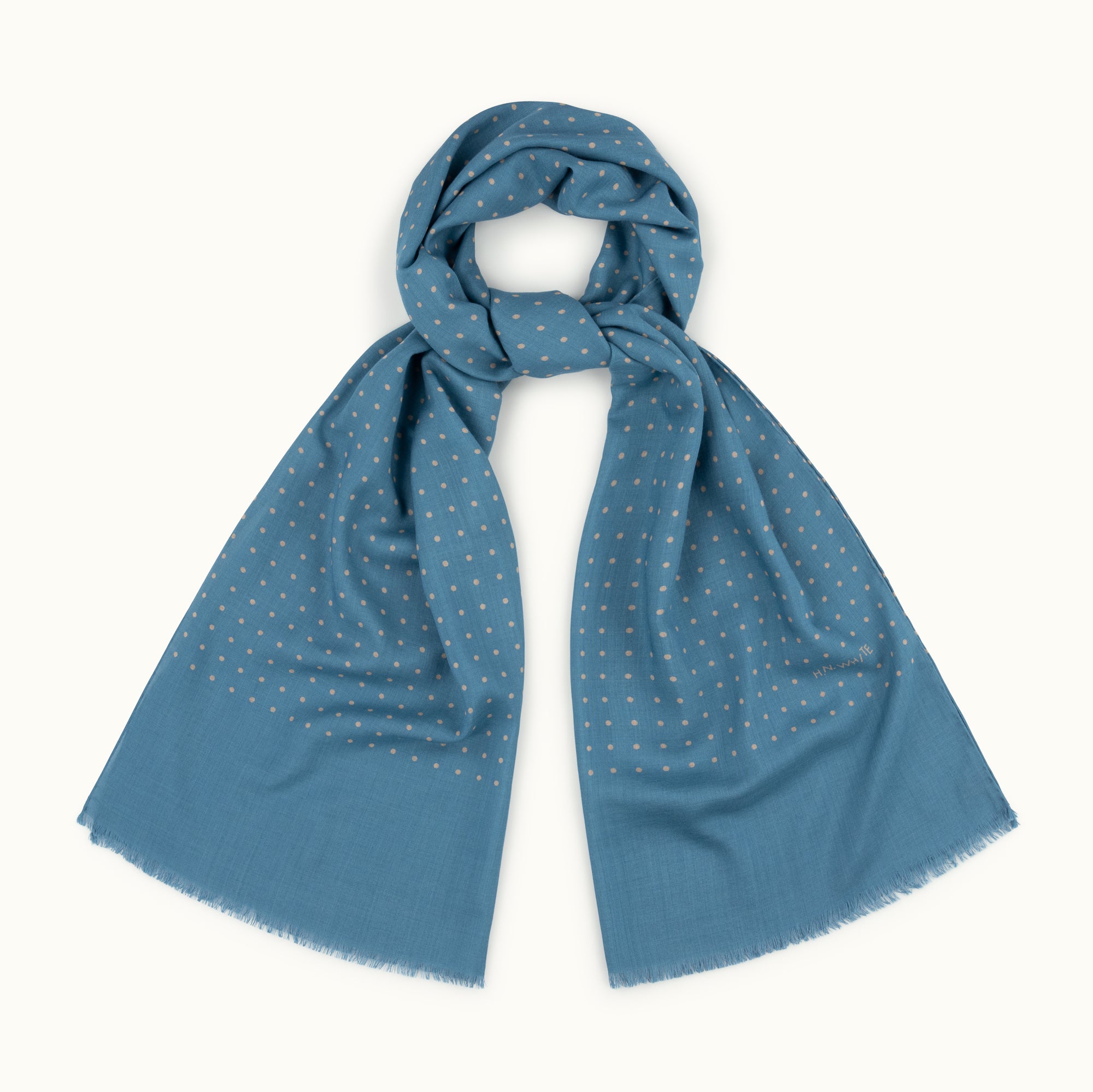 Blue shop summer scarf