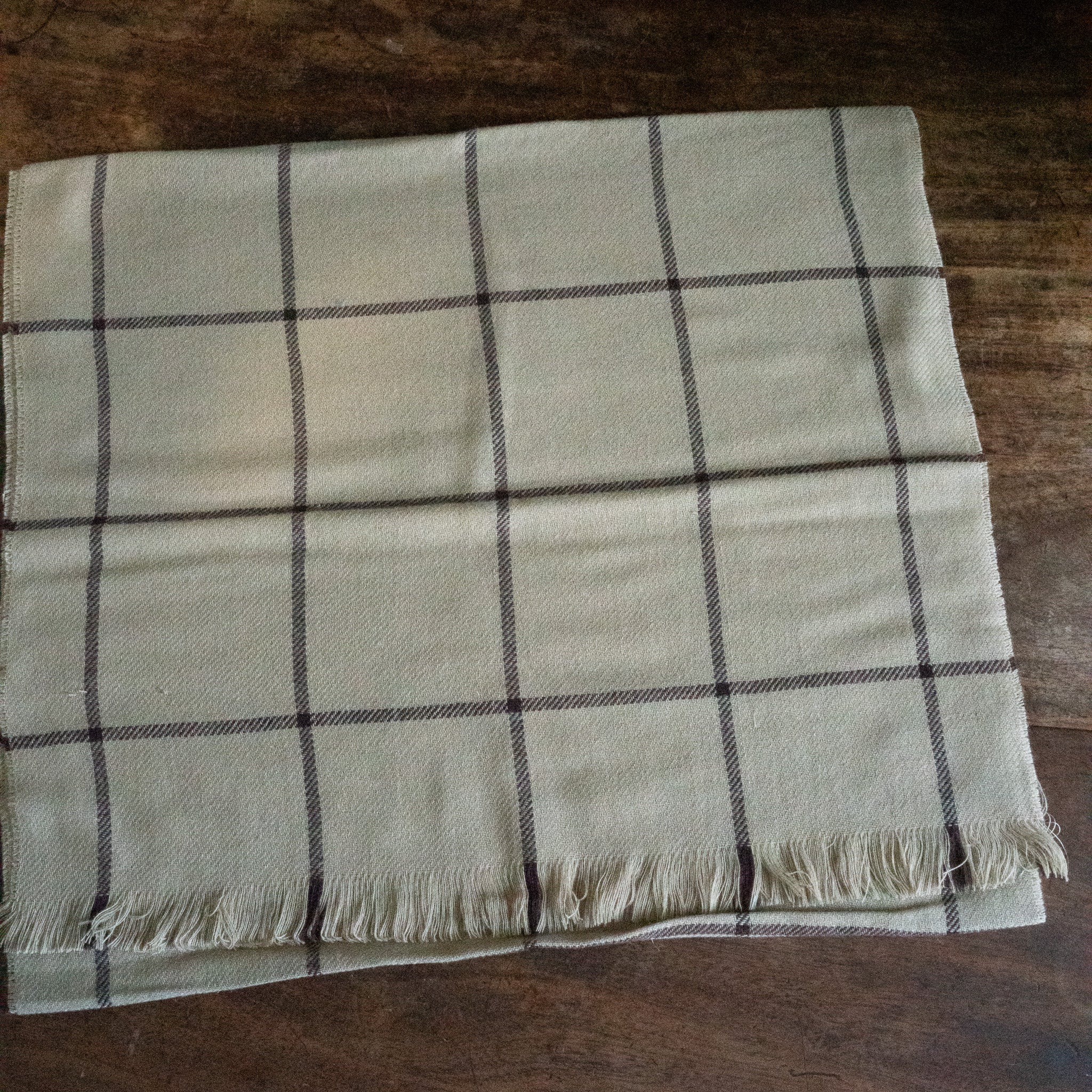 Tan Lightweight Cashmere Scarf