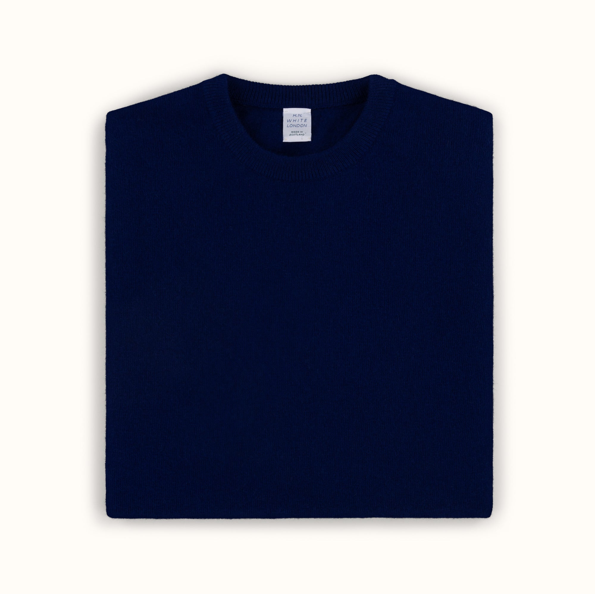 Violet Blue Merino-Angora Crew Neck Jumper