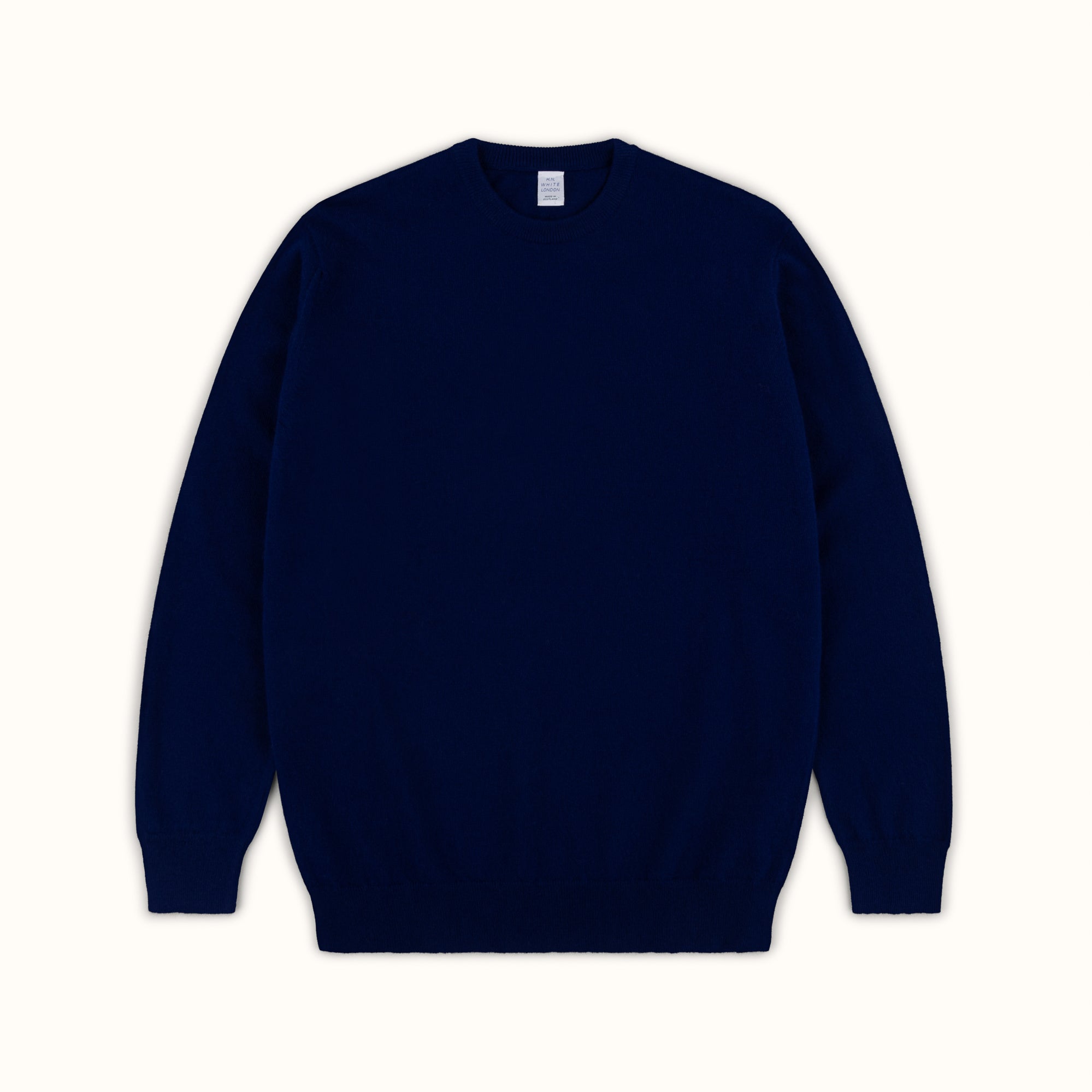 Violet Blue Merino-Angora Crew Neck Jumper