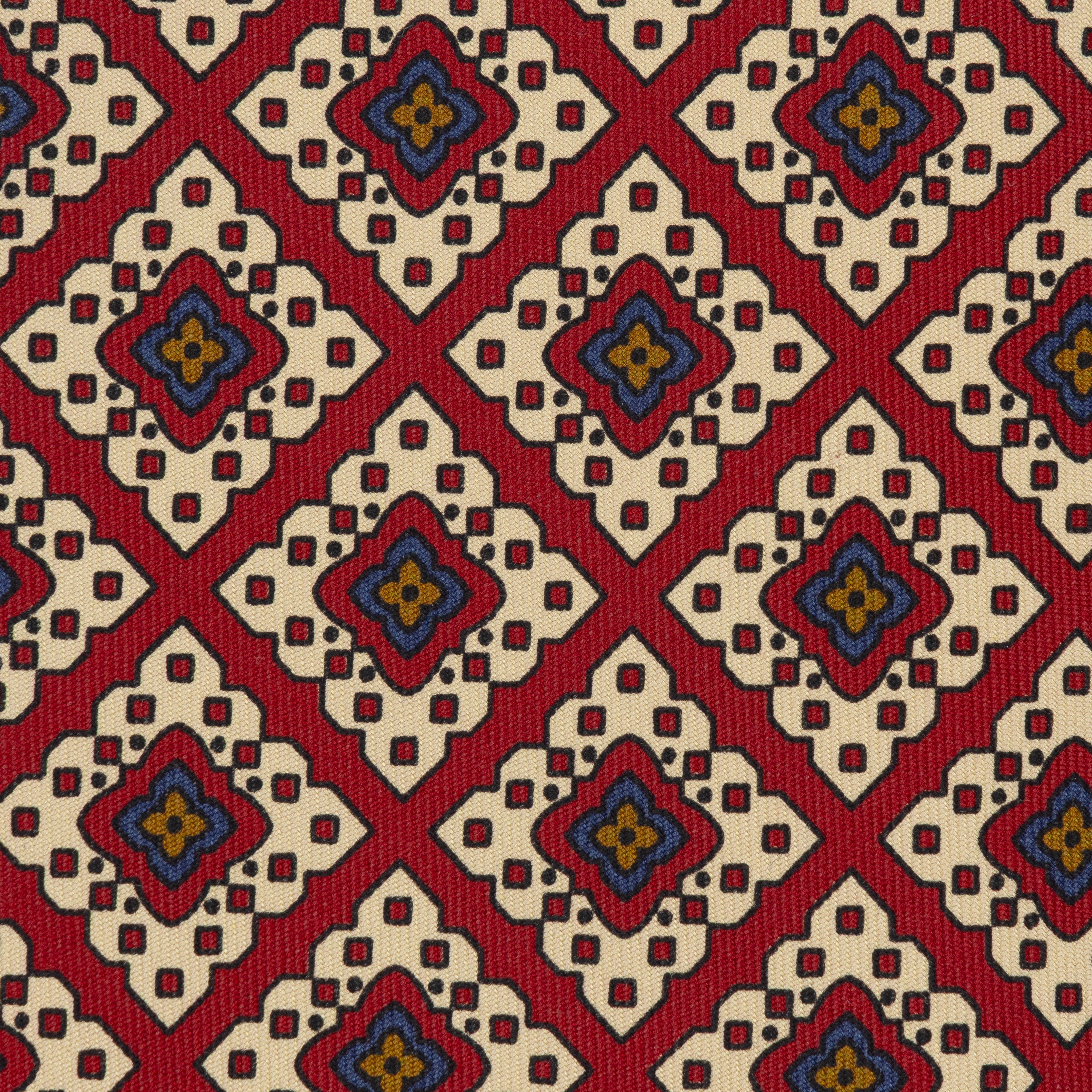 Red Diamond Madder Silk Tie