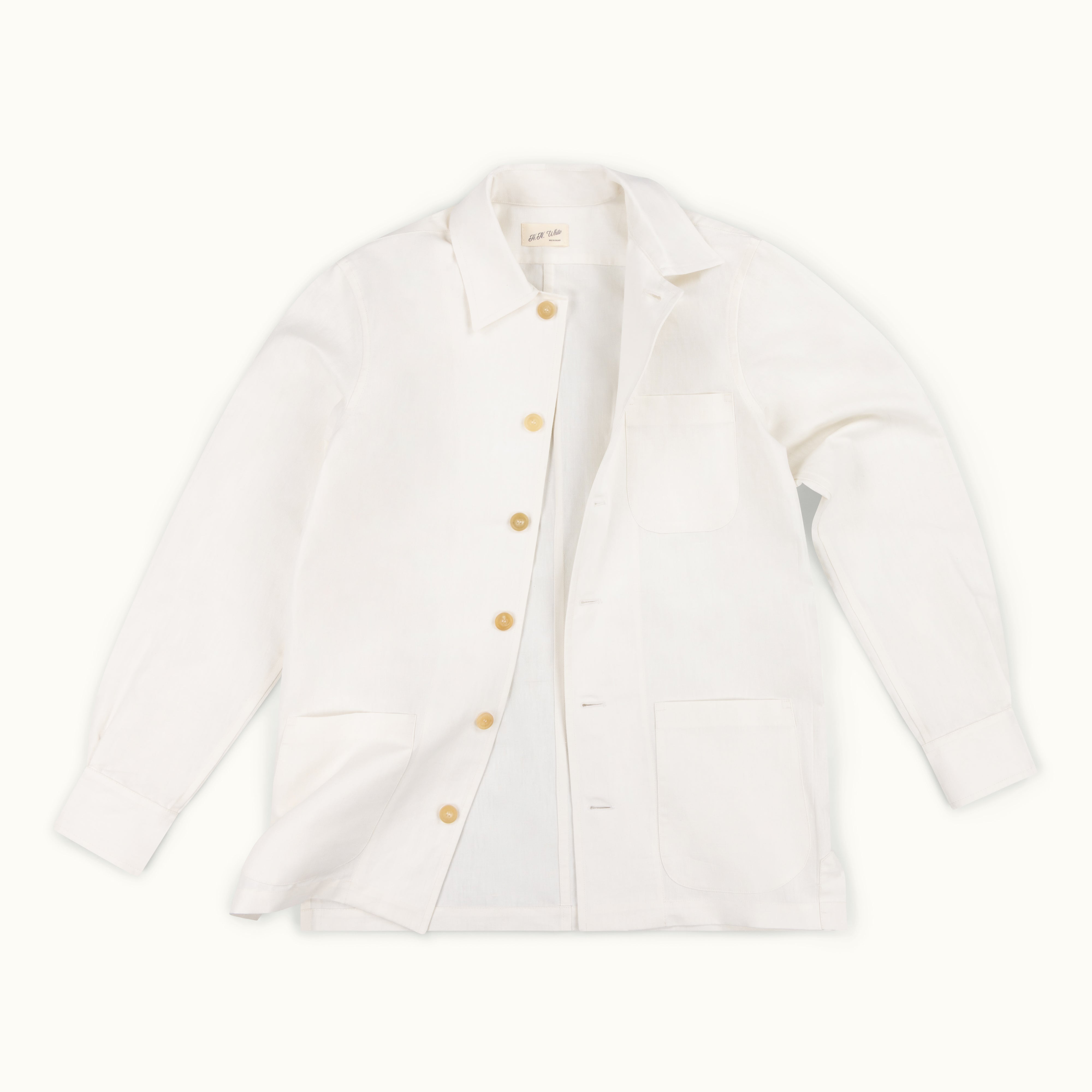Vintage French Linen Chore Jacket Type 3