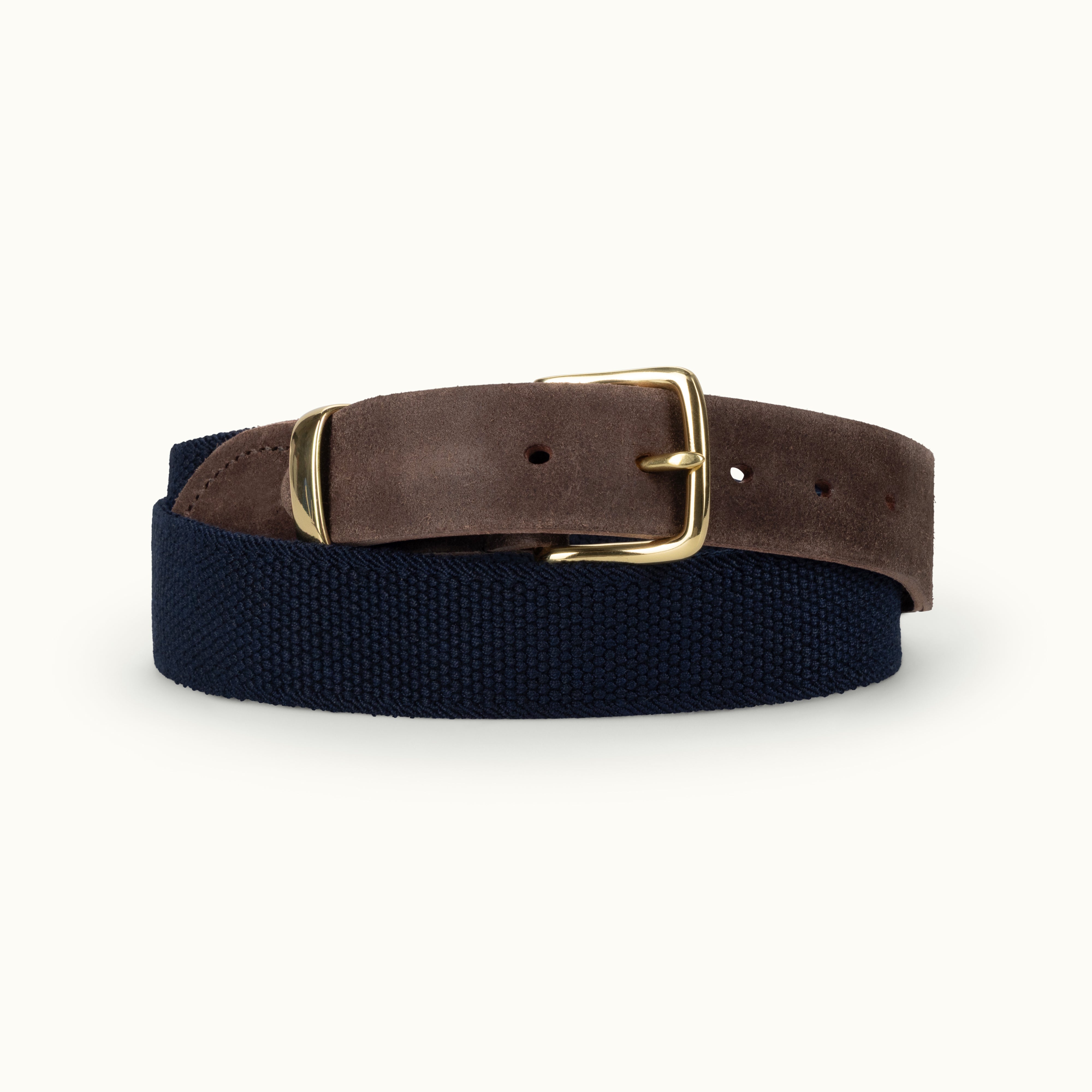 Navy Blue Canvas Webbing Belt