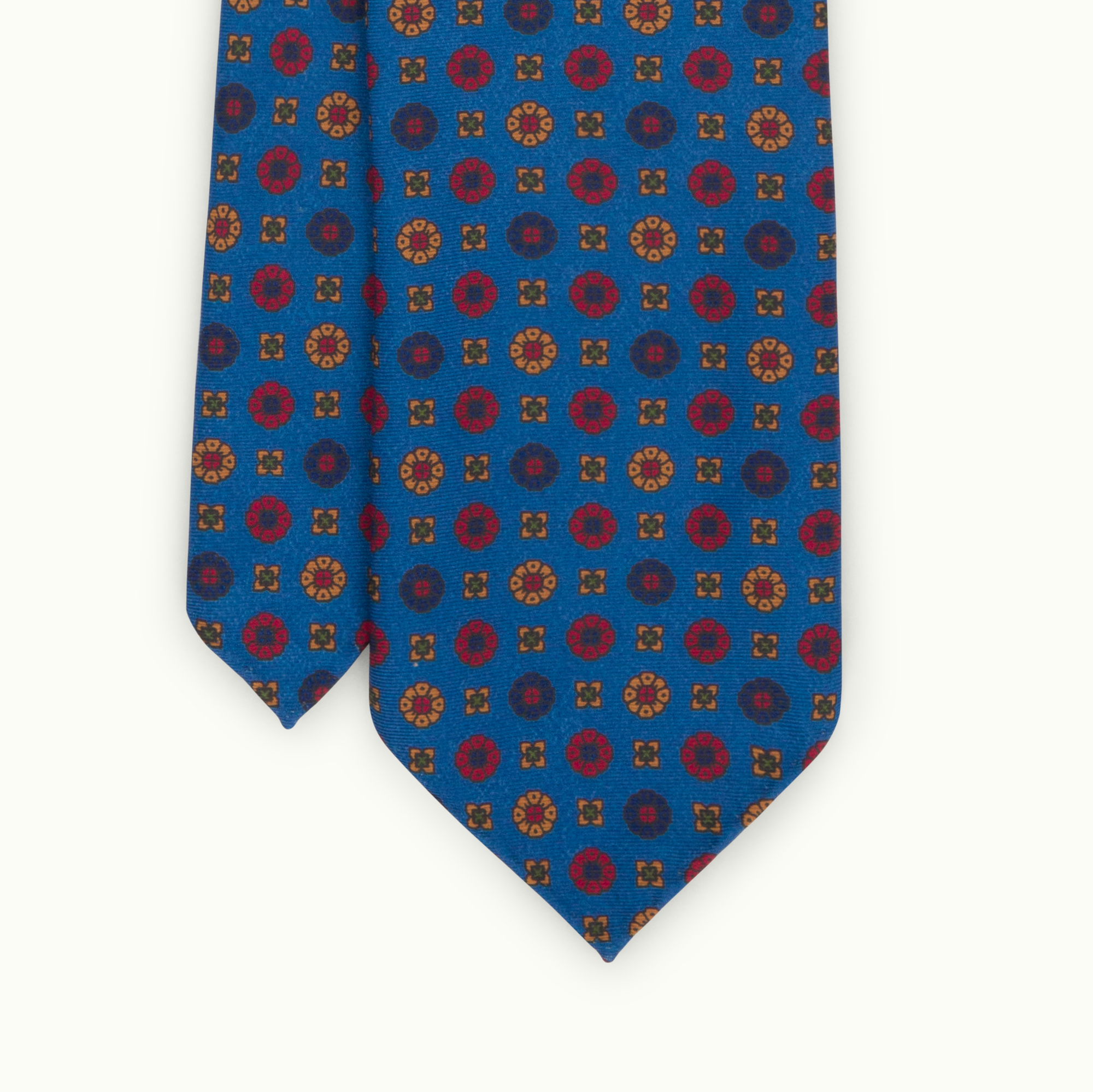Blue Heritage Madder Silk Tie