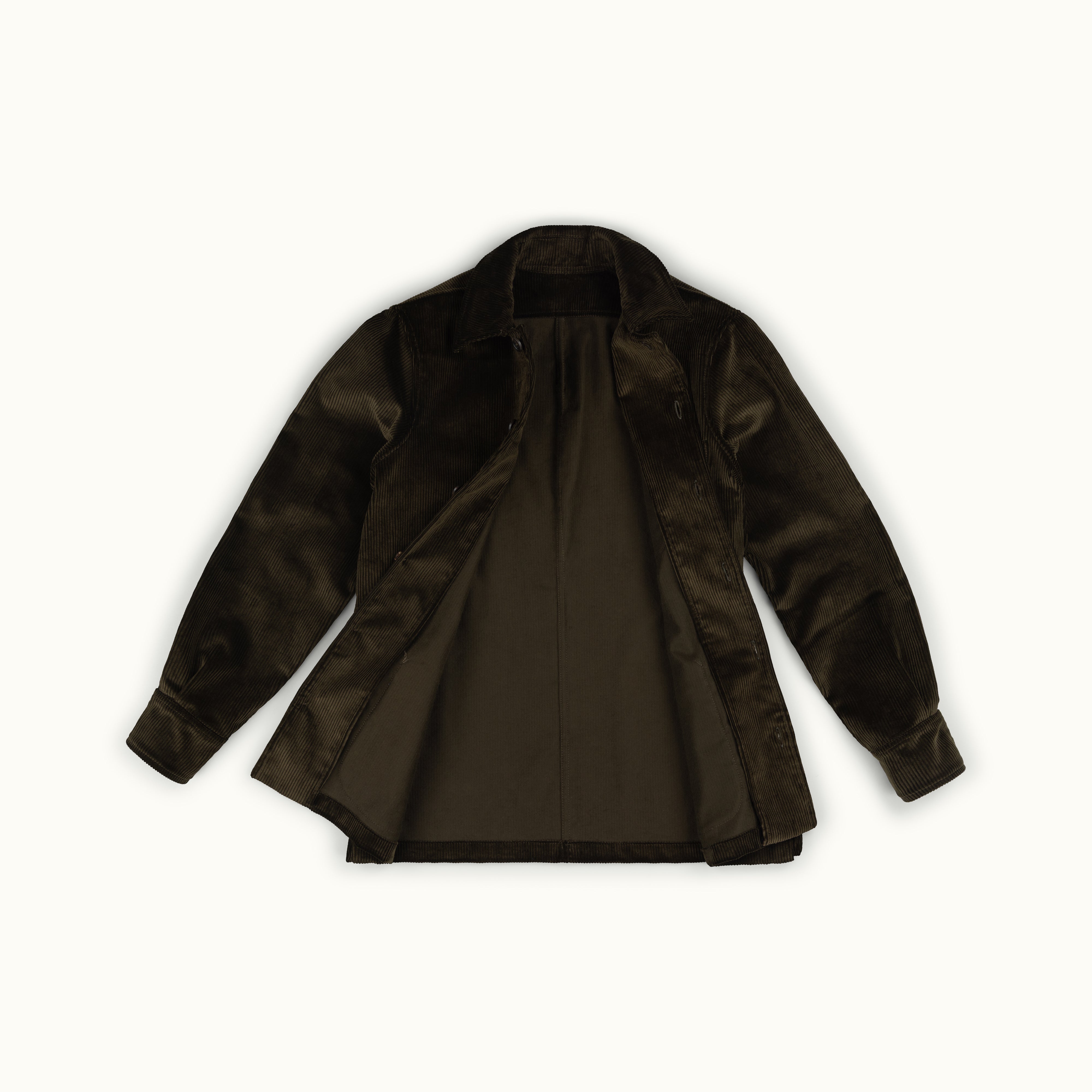 Olive Corduroy Chore Jacket