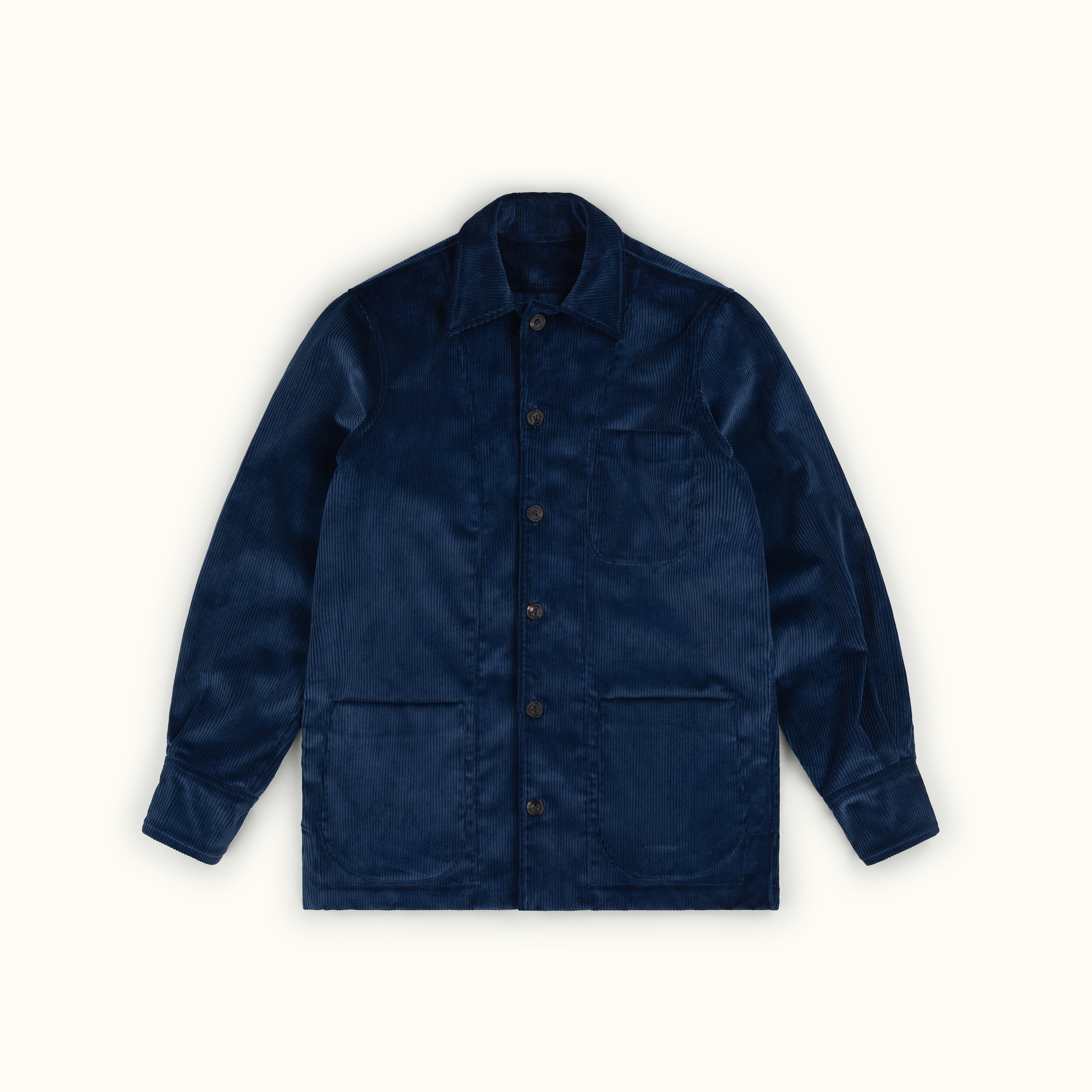 Blue Corduroy Chore Jacket