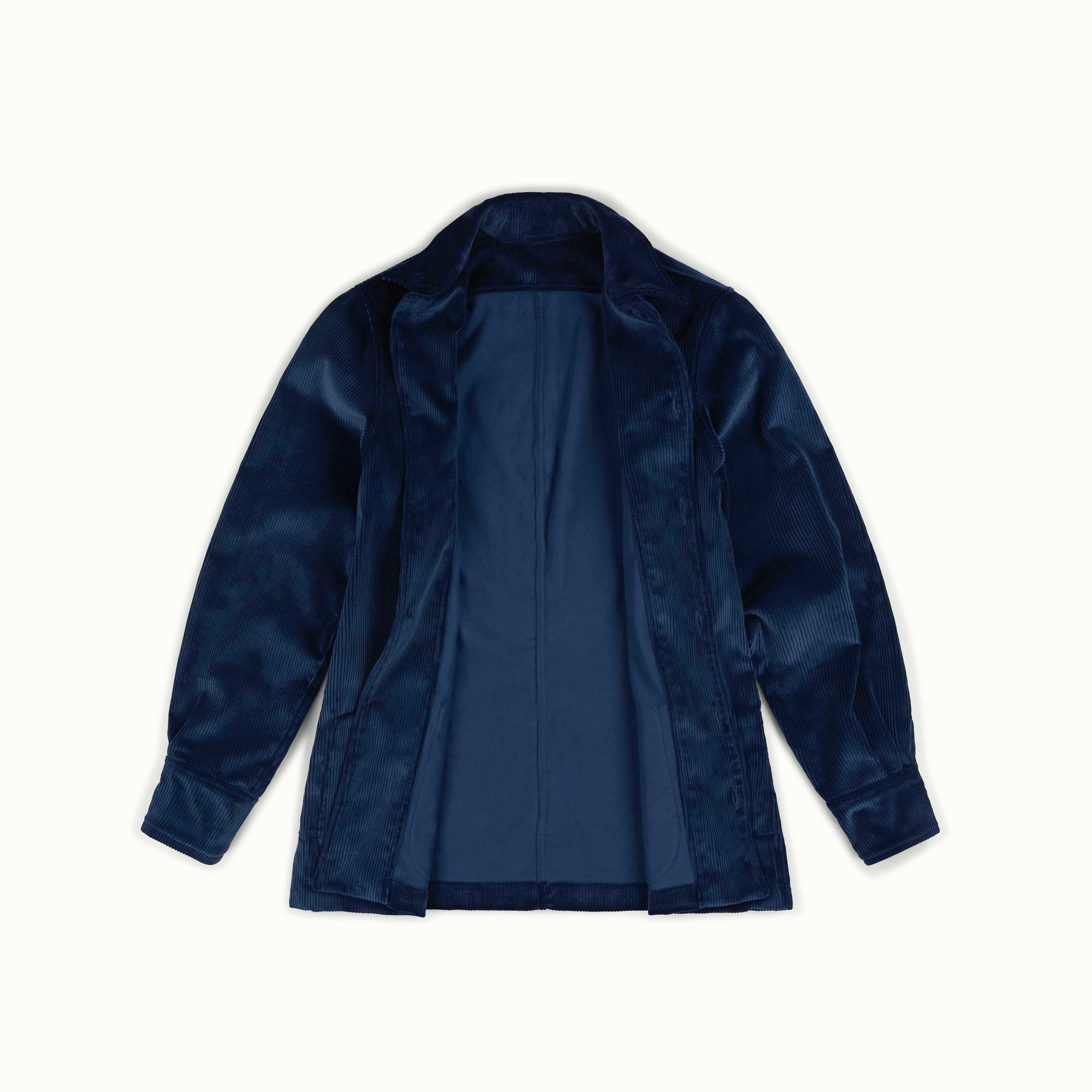 Blue Corduroy Chore Jacket