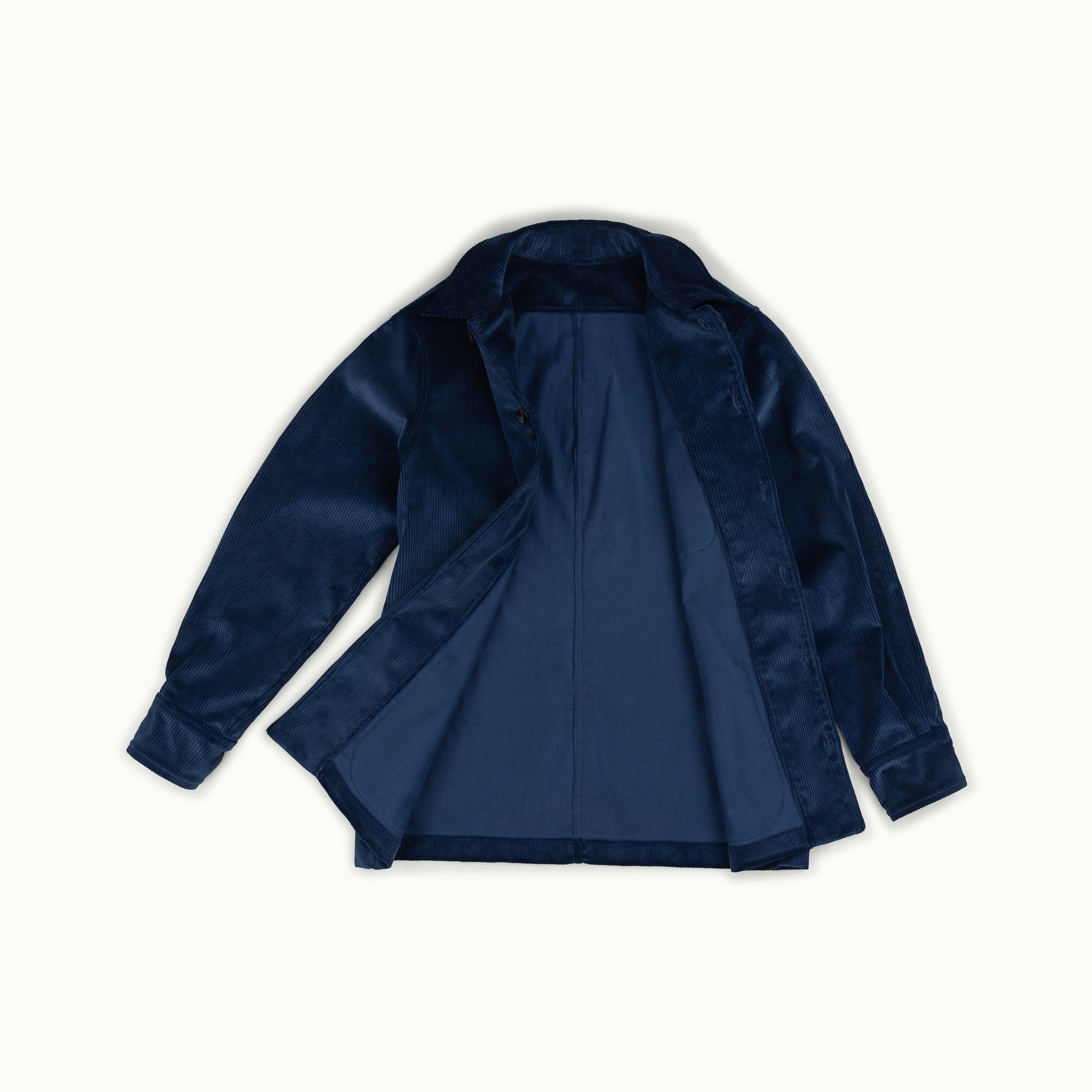 Blue Corduroy Chore Jacket