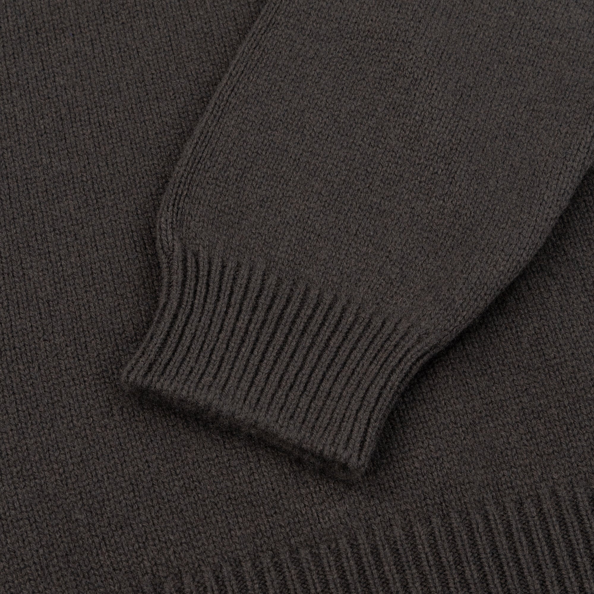 Olive Raglan Cashmere Roll Neck