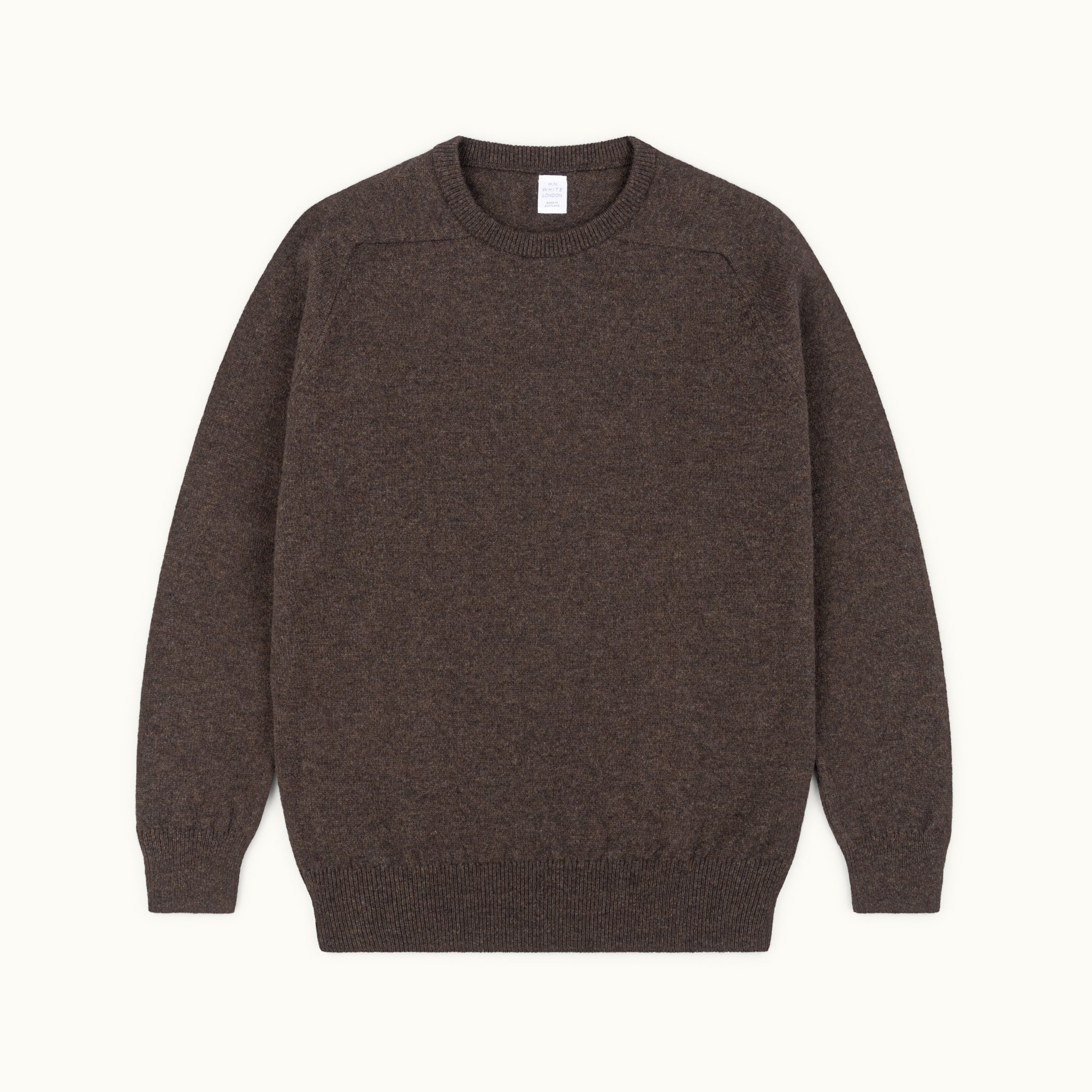 Mole Lambswool Saddle Shoulder Crew Neck