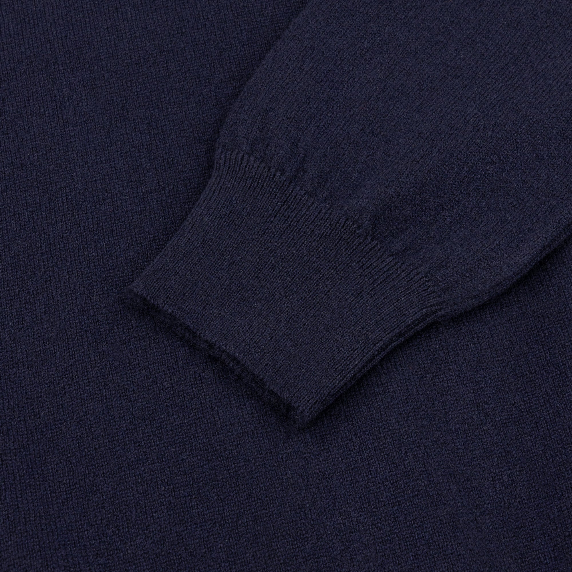 Navy Architect Cashmere Roll Neck