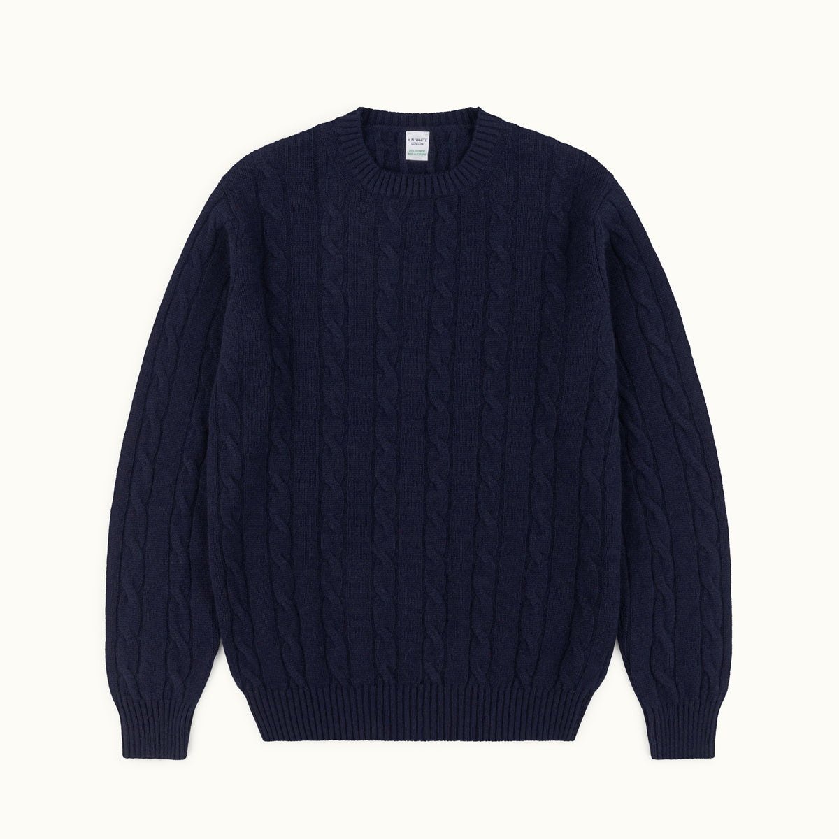 Billy Jumper - Dusky Blue Cable Knit