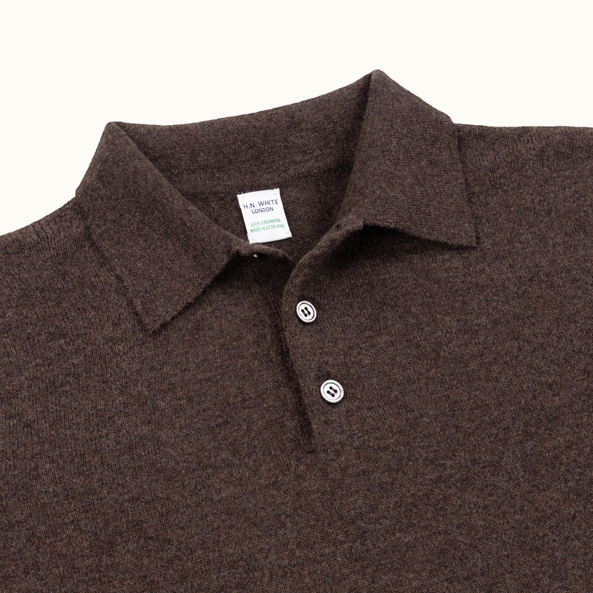 Porcupine Cashmere Knitted Polo