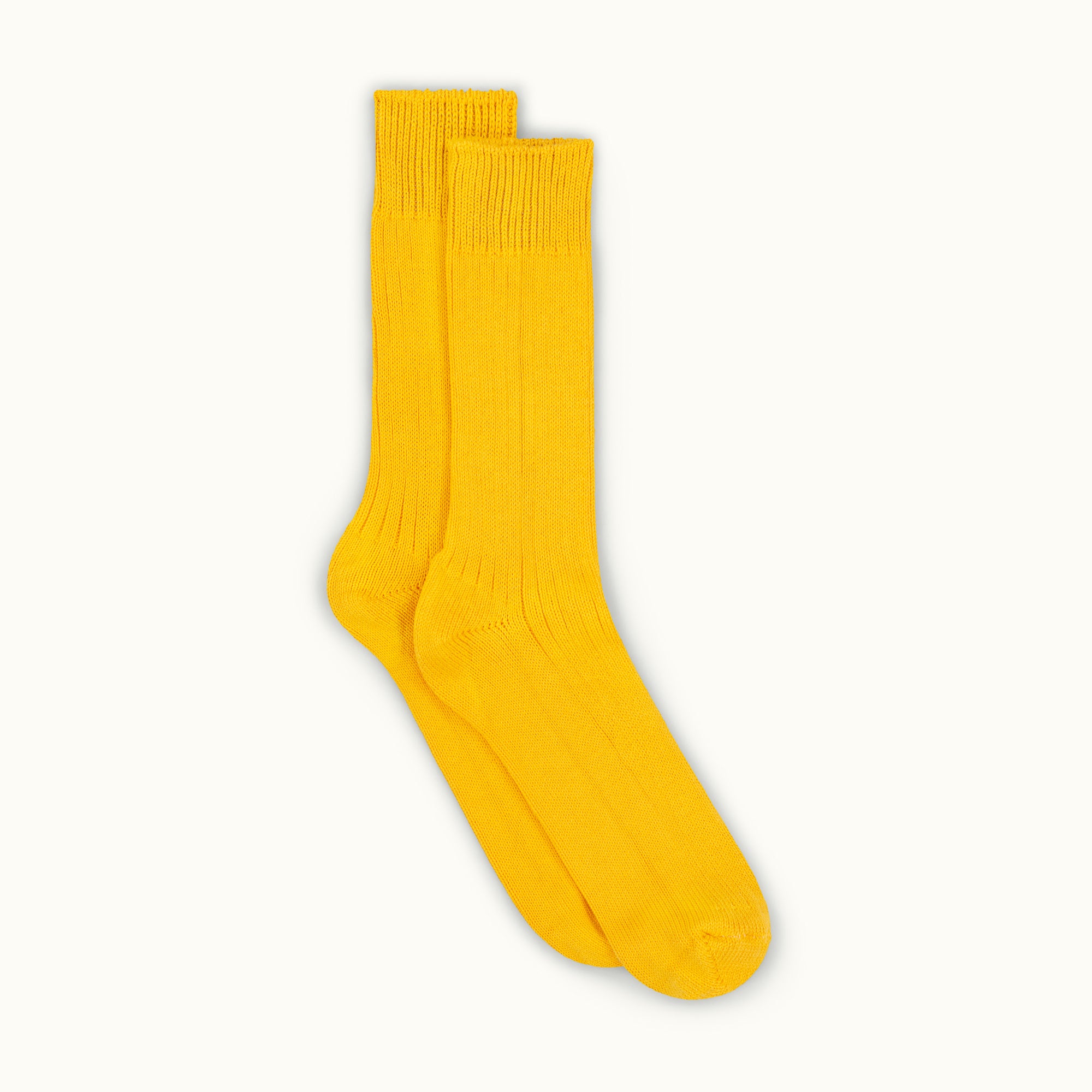 Marigold Cotton Sports Sock
