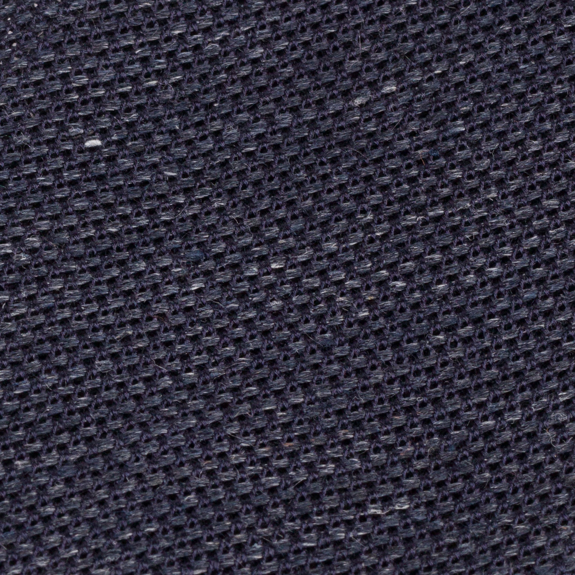 Charcoal Silk Linen Grenadine Tie