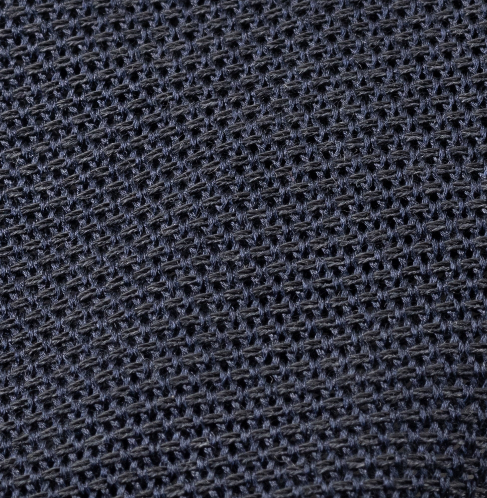 Charcoal Wool-Silk-Cashmere Grenadine Tie