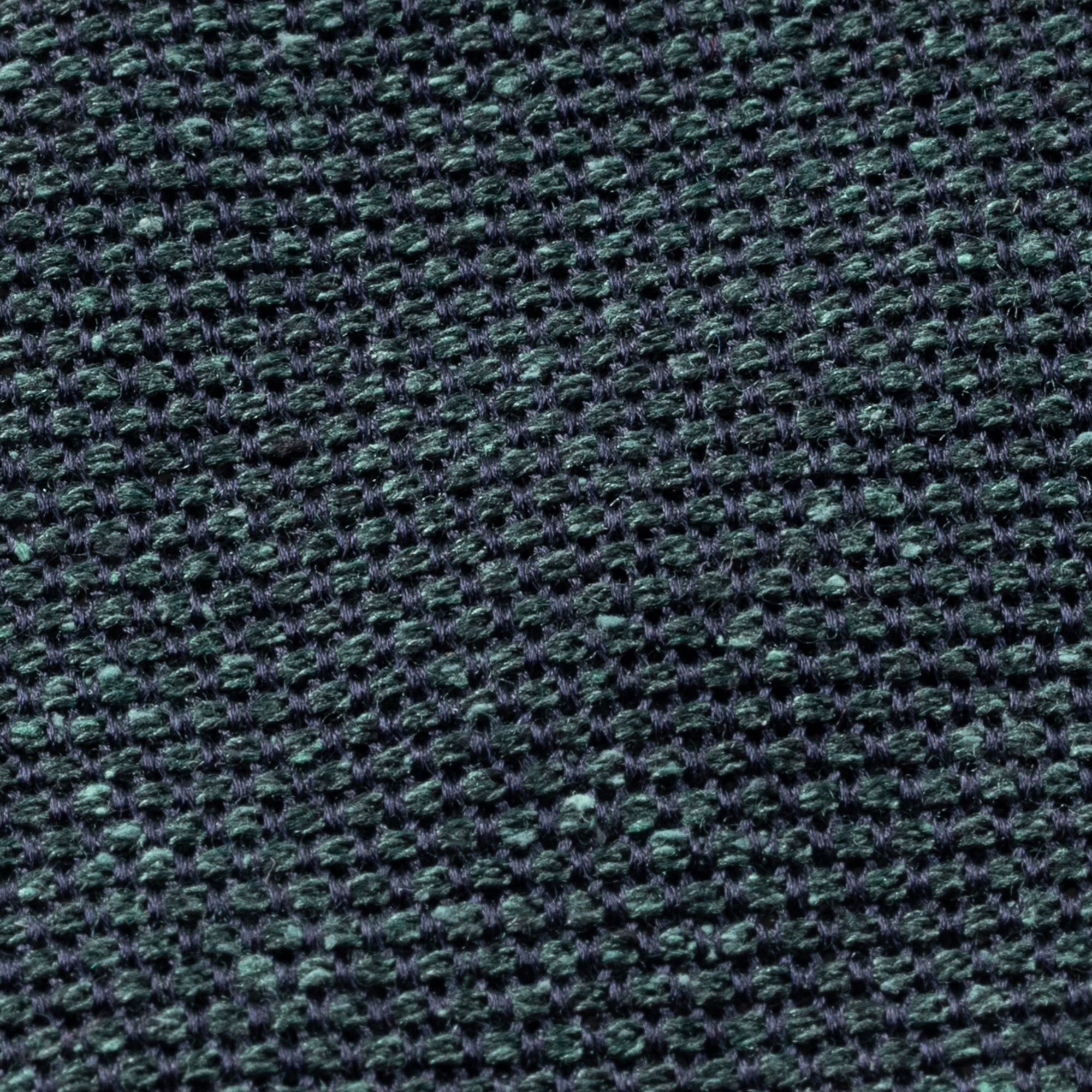 Green Melange Wool-Silk Grenadine Tie