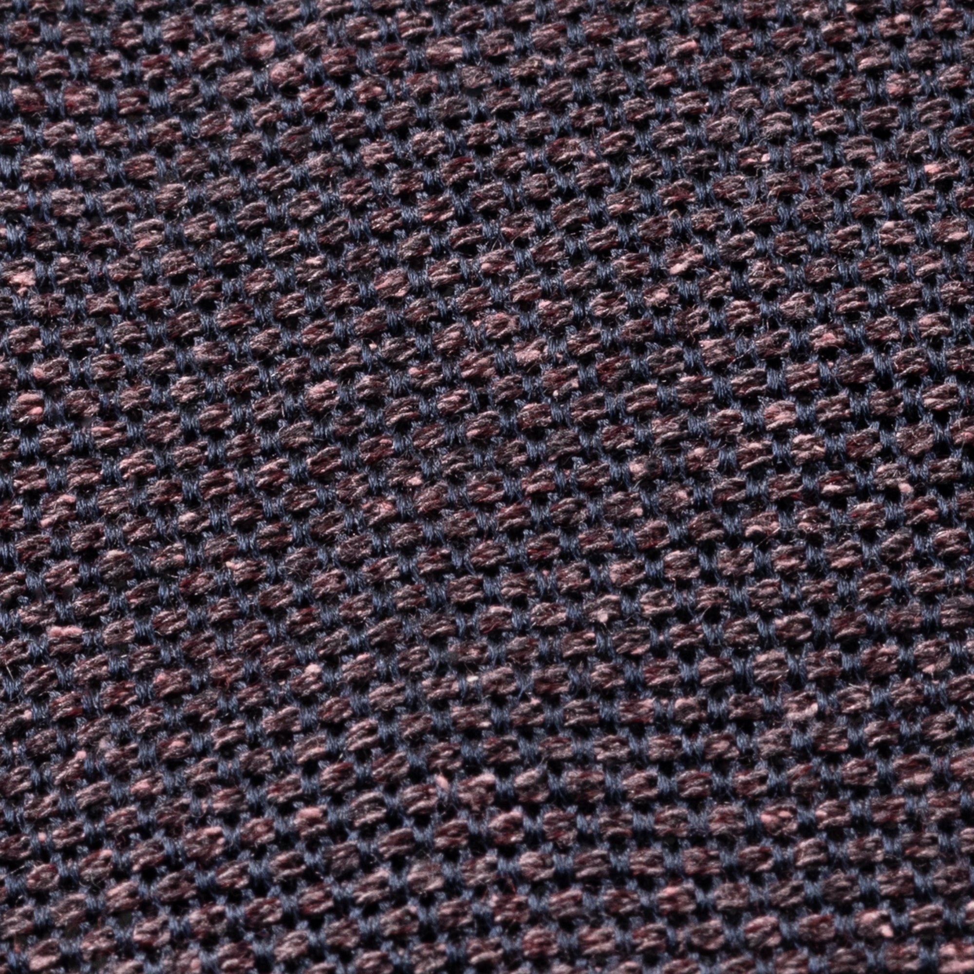 Wine Melange Wool-Silk Grenadine Tie