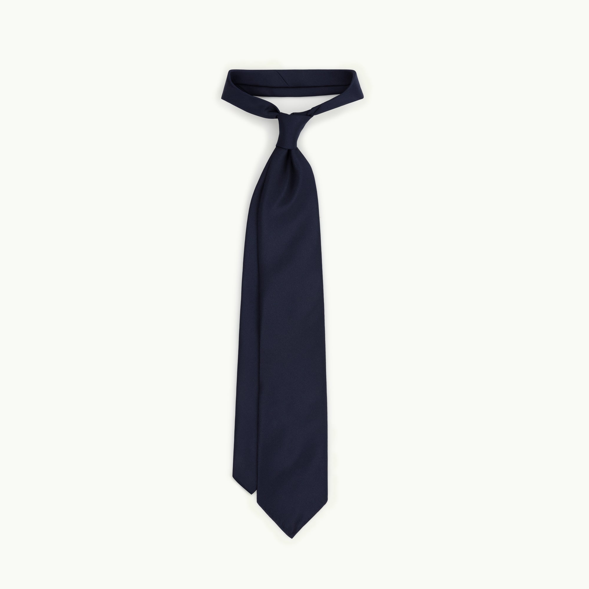 Navy Blue 50oz Silk Tie