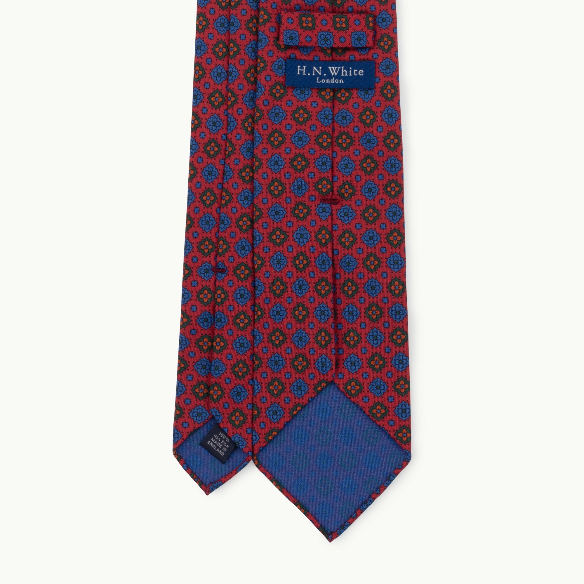 Dusty Red Madder Tie