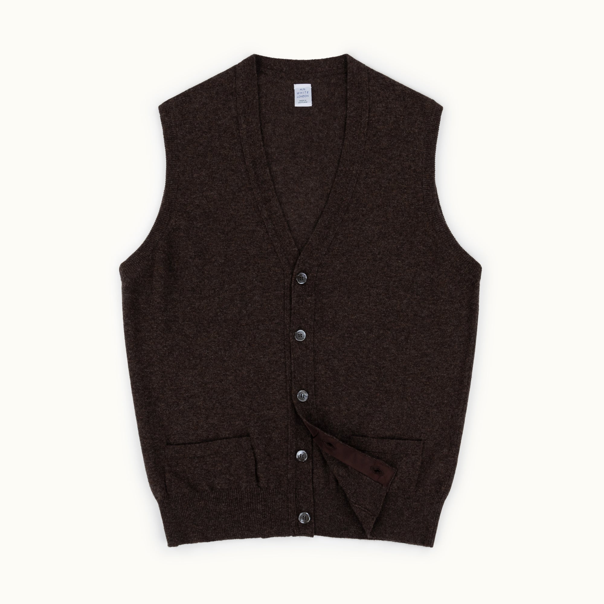 Porcupine Geelong Sleeveless Cardigan