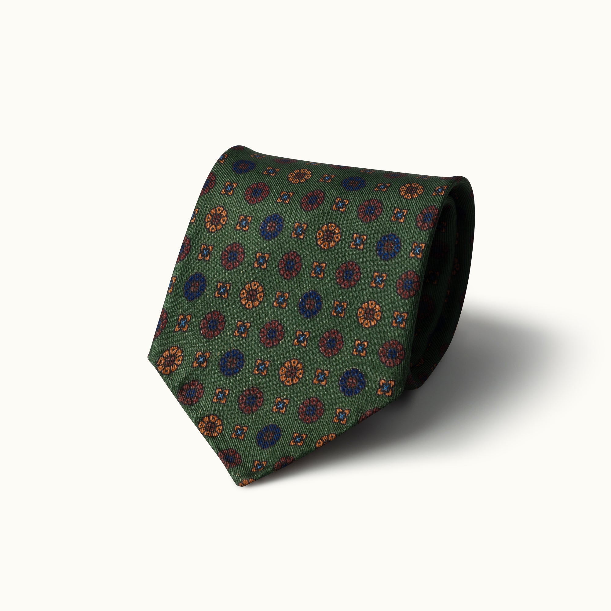 Green Heritage Madder Silk Tie