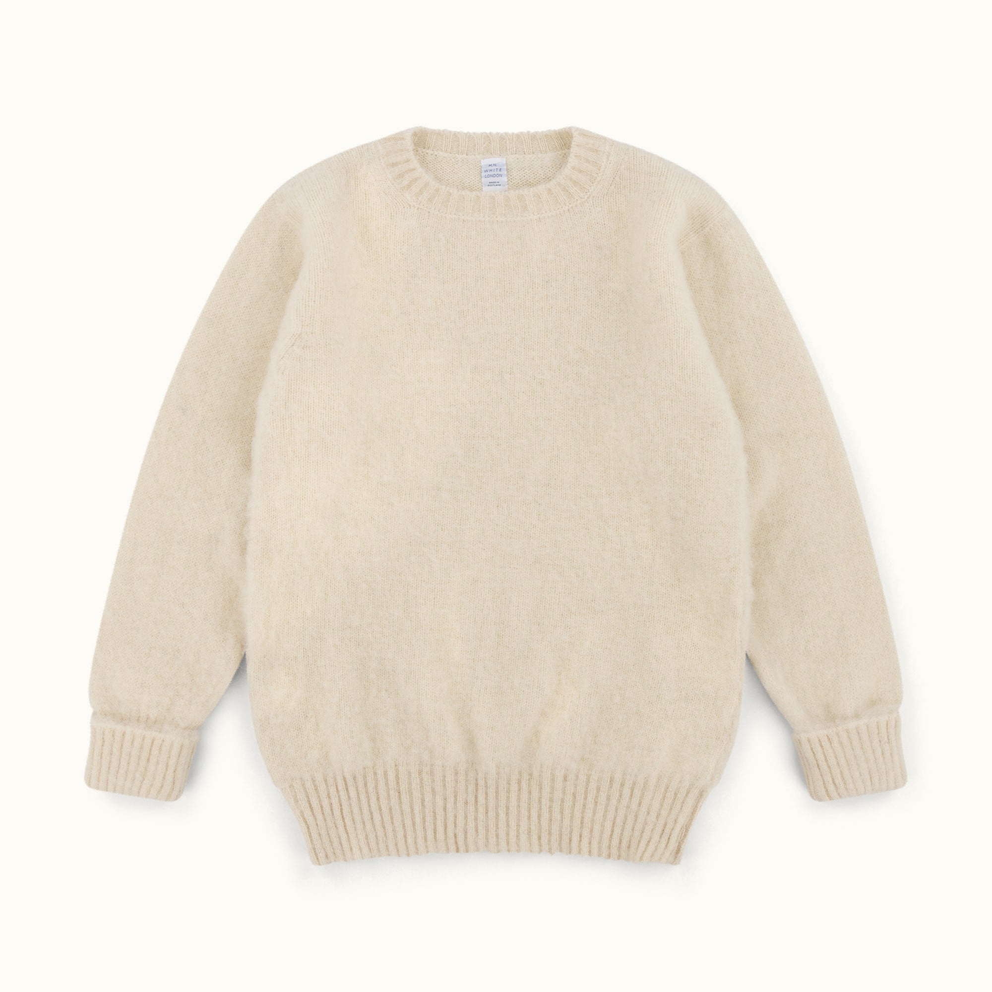 Natural Ecru Shetland Jumper