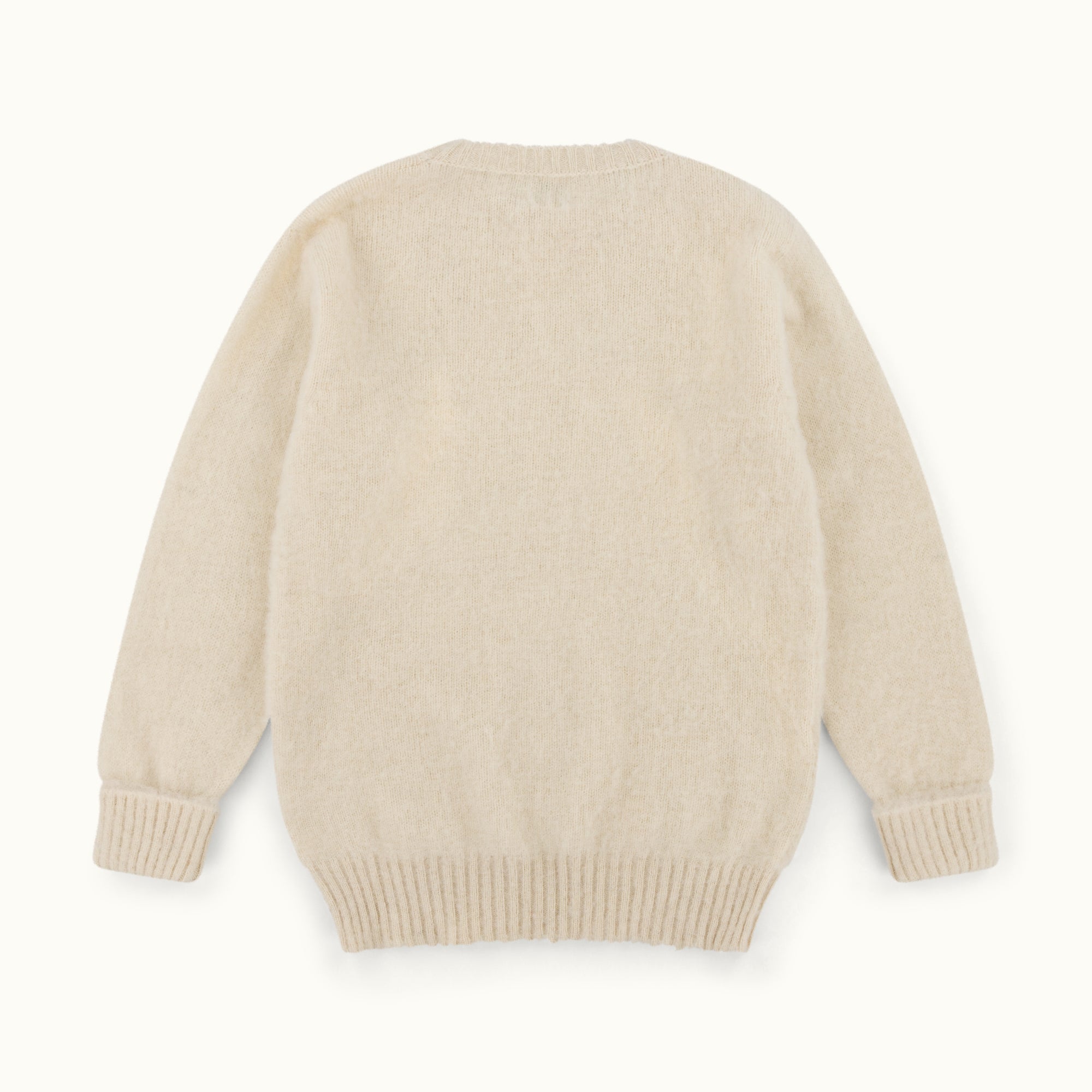 Natural Ecru Shetland Jumper